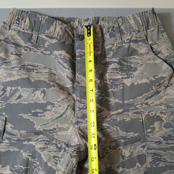 US Air Force ABU Utility Trousers Pants Mens 34x35 Green Beige Digital Camo - Picture 3 of 12